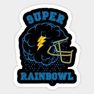 Super rainbowl Sticker